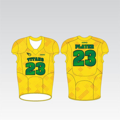 "Golden Surge" Football Uniform