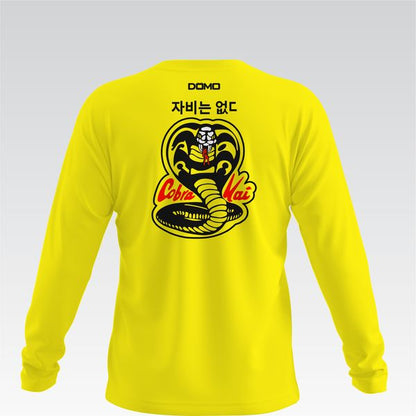 Cobra Kai HydroFlow Pro Long sleeve Tee (Yellow)