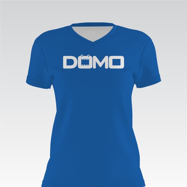 DOMO Lady V-Neck (Blue)