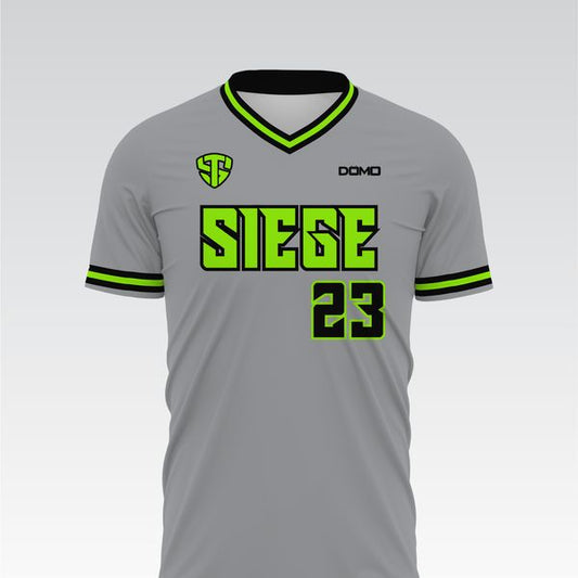 Team Seige Baseball Fan Jersey (Gray)