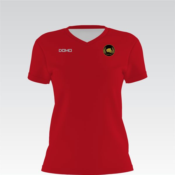 Cobra Kai Lady V-Neck (Red)