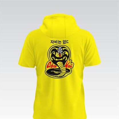 Cobra Kai HydroFlow Pro Hood Tee (Yellow)