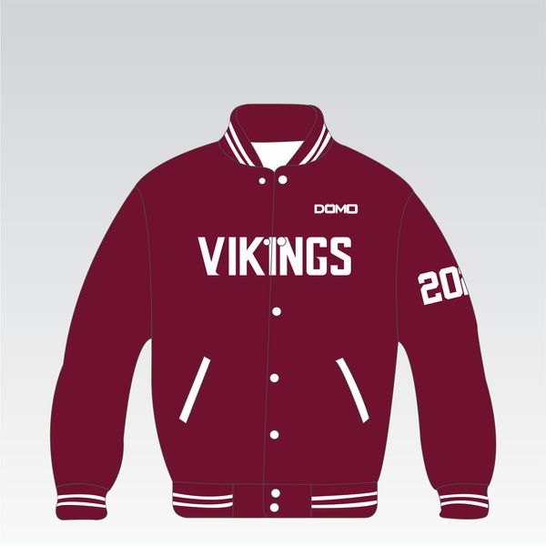 Lowndes Vikings Reversible Alumni Jacket (Maroon and White)