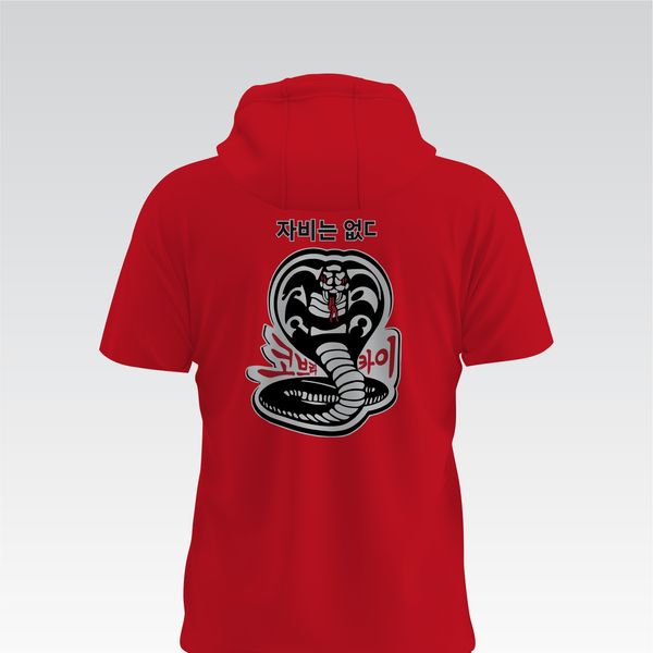 Cobra Kai HydroFlow Pro Hood Tee (Red)