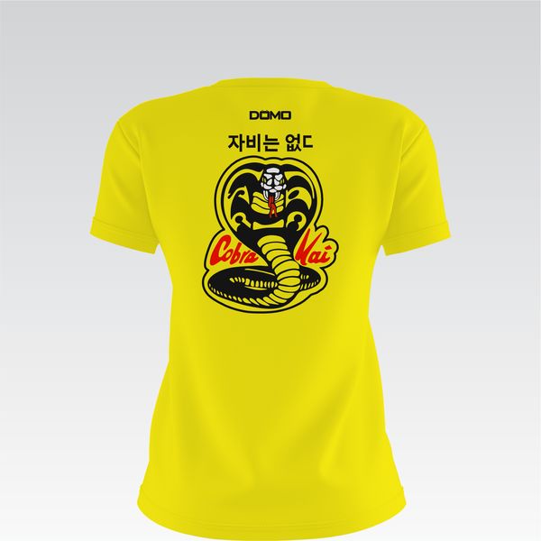 Cobra Kai Lady V-Neck (Yellow)