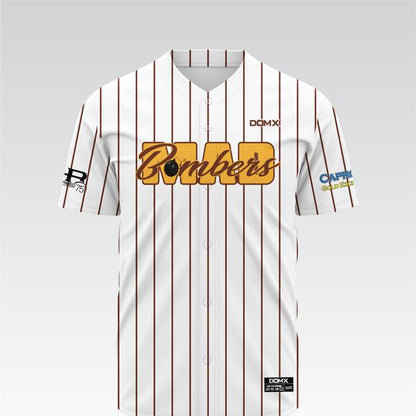 "Golden Strikes" Baseball Uniform