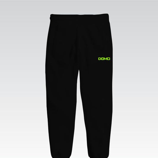 DOMO Black/Neon Green Joggers