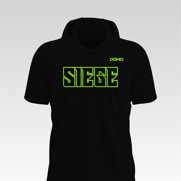 Team Seige Baseball HydroFlow Pro Hood Tee (Black)