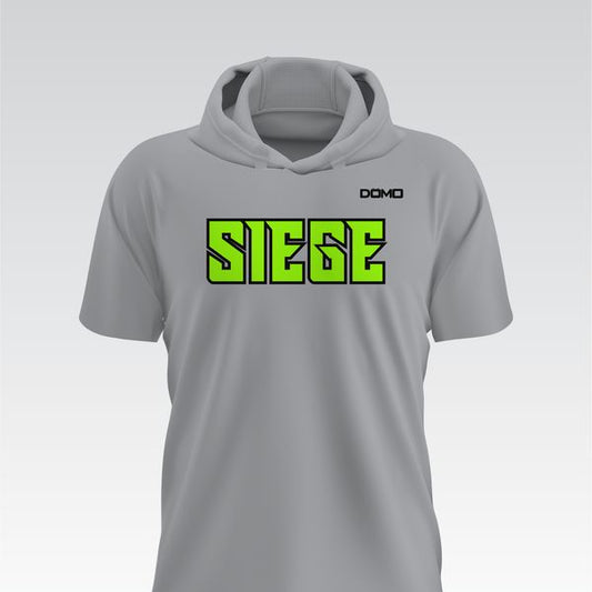 Team Seige Baseball HydroFlow Pro Hood Tee (Gray)