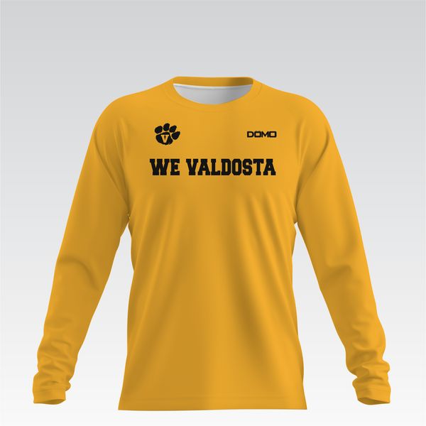 Valdosta Wildcats HydroFlow Pro Long sleeve Tee (Gold)