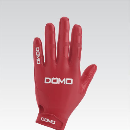 Red/White Football Gloves