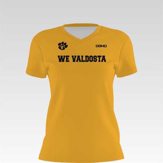 Valdosta Wildcats Lady V-Neck (Gold)