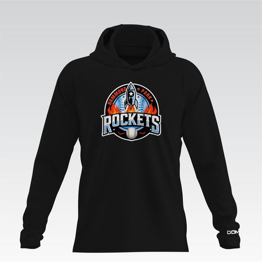 Hammond Park Rockets HydroFlow Pro Hooded Long sleeve Tee (Black)