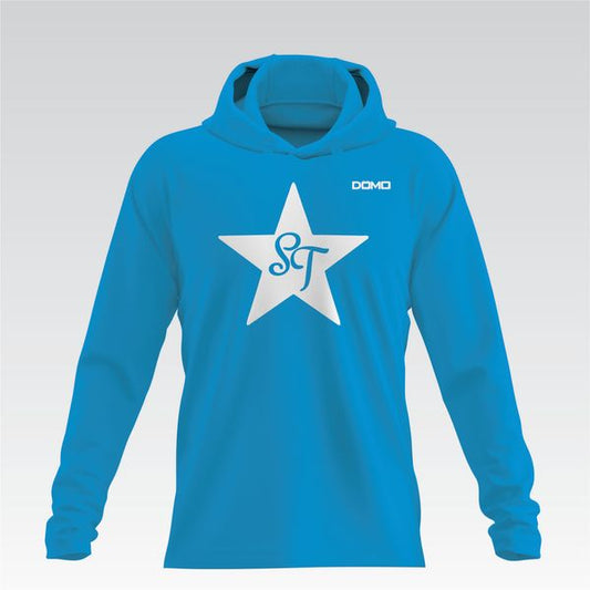 Seal Team Baseball HydroFlow Pro Hooded Long Sleeve Tee - Logo (Blue)