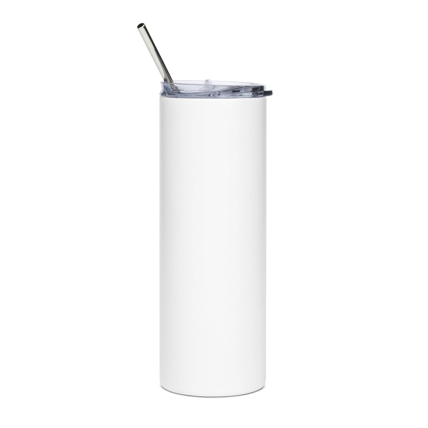 Brooks County Stainless steel Tumbler (White)