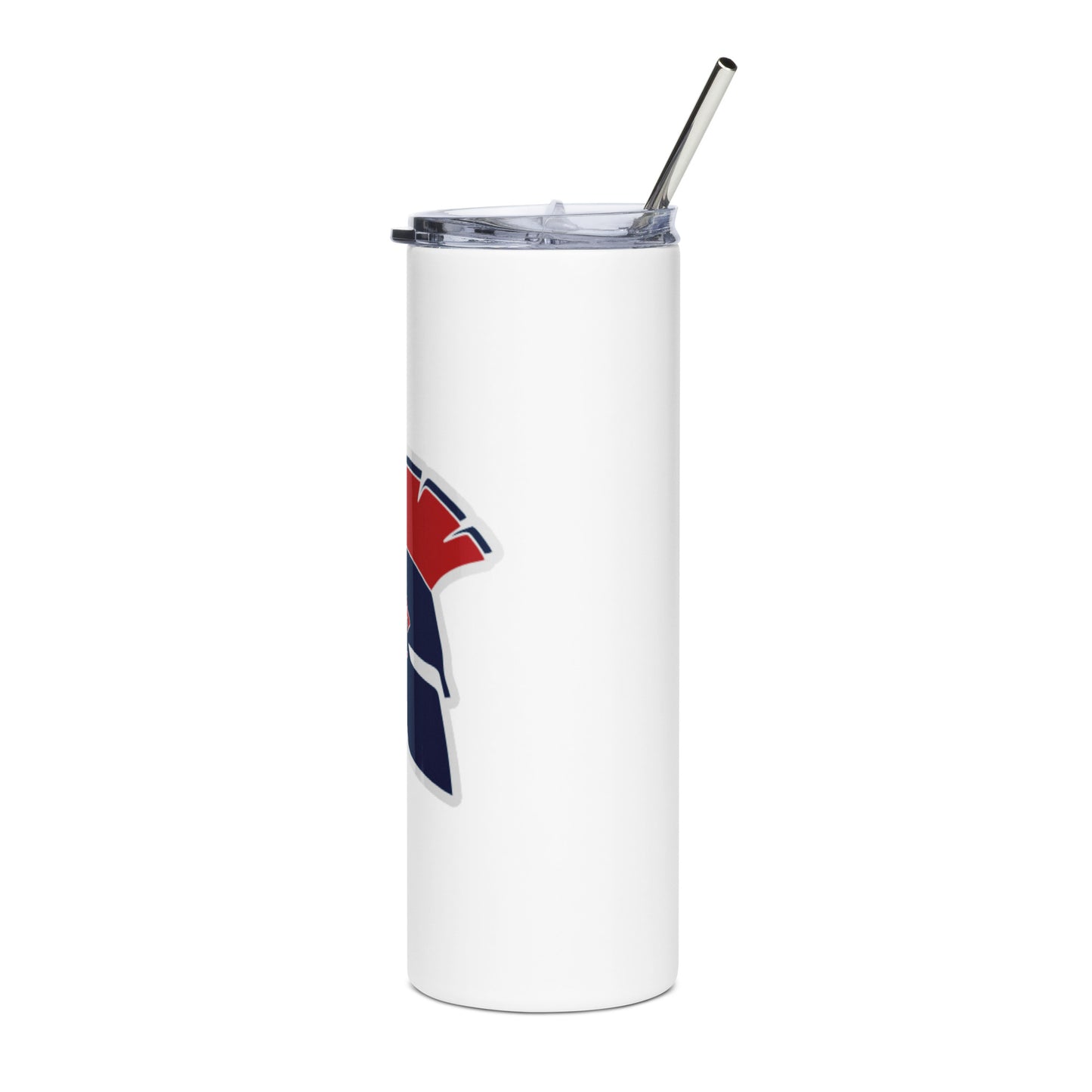 Brooks County Stainless steel Tumbler (White)