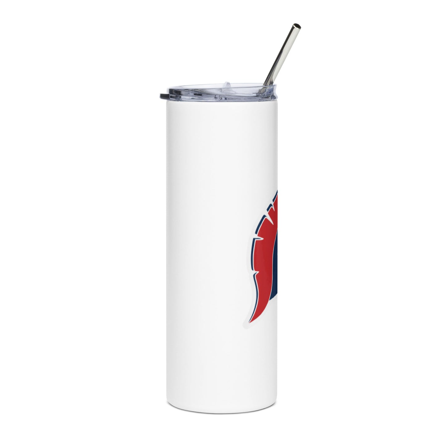 Brooks County Stainless steel Tumbler (White)